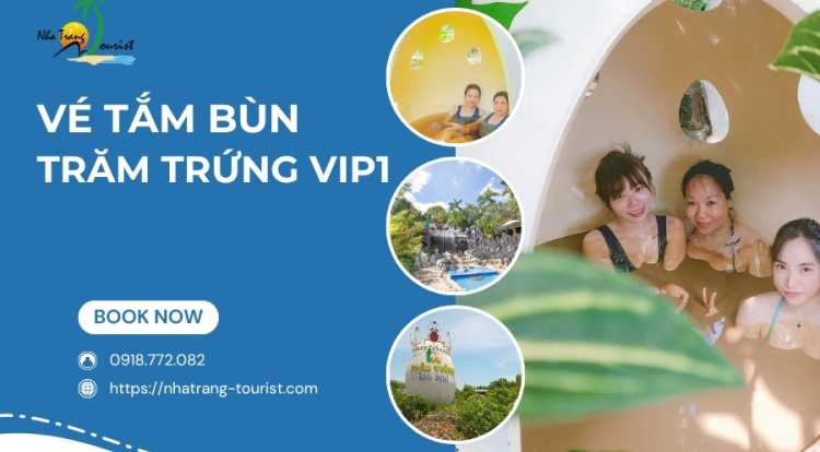 Vé Tắm Bùn Trăm Trứng VIP1 